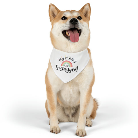 Engayged Pet Bandana Engagement Proposal Outfit - Rosados Box