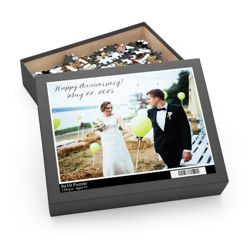 Personalized Wedding Puzzle - Rosados Box