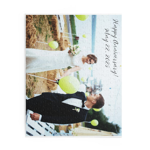 Personalized Wedding Puzzle - Rosados Box