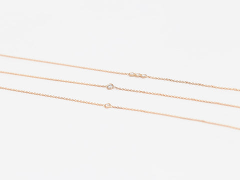 Brooke 14kt Gold Dainty Solo Diamond Bracelet - Rosados Box