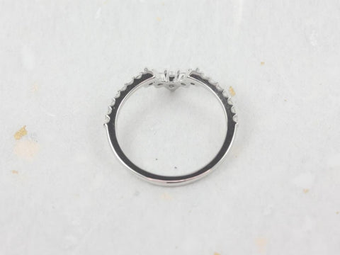 Riri 14kt Gold Diamonds Tiara Nesting Ring - Rosados Box