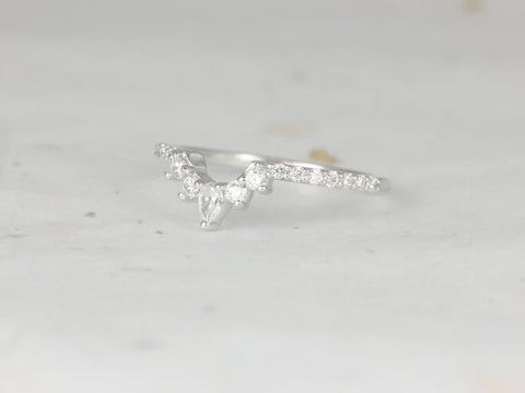 Riri 14kt Gold Diamonds Tiara Nesting Ring - Rosados Box