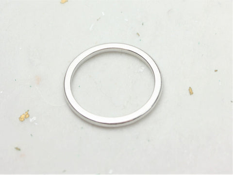 14kt PLAIN Matching Band to Dakota Gold Ring - Rosados Box