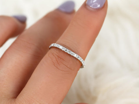 14kt Matching Band to Clarise Diamond Nesting Ring,Shadow Band,Curved Diamond Ring,Custom Diamond Band,Pave Diamond Ring