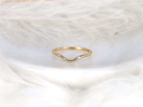 14kt Matching to Petite Ellis Nesting Ring,Contoured Ring,Shadow Band,Wedding Ring,Stacking Ring,Layering Ring,Anniversary Ring,Curved Ring