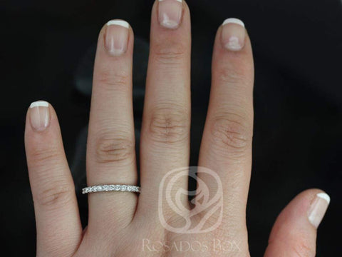 14kt Gold Matching Band to Katherine Shared Prong Diamond HALFWAY Eternity Ring,Diamond Eternity Ring,Diamond Band,Anniversary Gift
