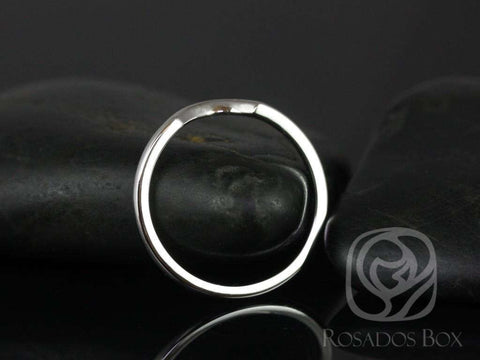 14kt Curved Matching Band to Gloria 9x7mm PLAIN Gold Ring,Nesting Ring,Contoured Ring,Matching Wedding Ring,Fitted Band