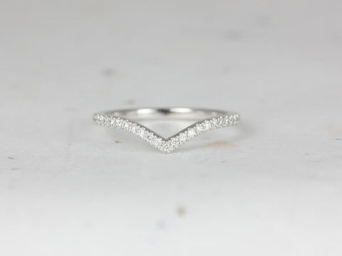 Chevy 14kt Dainty Pave Diamond V Ring,Minimalist Stacking Ring,Chevron Ring,Unique Diamond Ring,Wedding Ring,Gift For Her,Birthday Gift