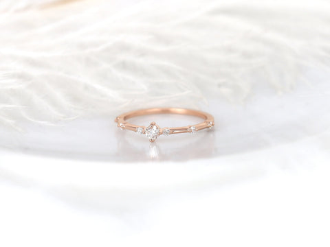 0.20ct Cosmo 14kt Gold Diamond Cluster Ring - Rosados Box