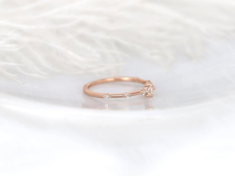 0.20ct Cosmo 14kt Gold Diamond Cluster Ring - Rosados Box