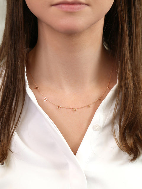 FURMAMA 14kt Solid Rose Gold Necklace,Fur Mom Gift,Gifts For Mom,Fur Momma Gift,Pet Parent Gift,Pet Parent Necklace,Dainty Gold Necklace - Rosados Box