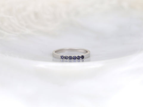 Ombre 14kt White Gold Purple Spinel Ring - Rosados Box