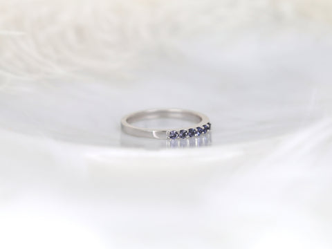 Ombre 14kt White Gold Purple Spinel Ring - Rosados Box