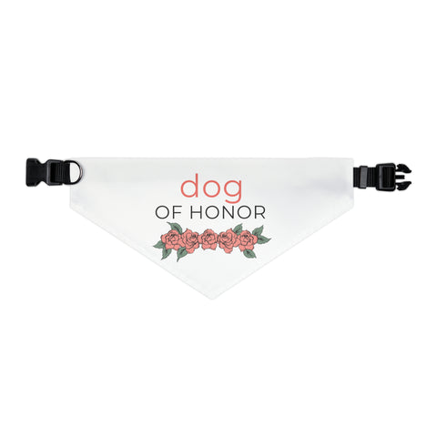 Dog of Honor Bandana Wedding Day Outfit