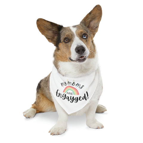 Engayged Pet Bandana Engagement Proposal Outfit