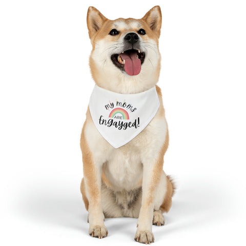 Engayged Pet Bandana Engagement Proposal Outfit