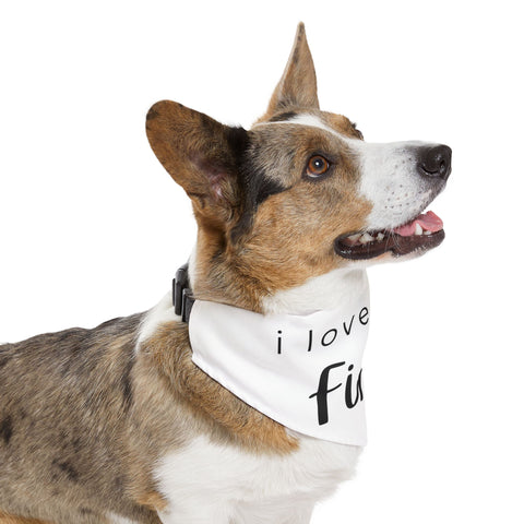 I Loved Her First Pet Bandana Engagement Proposal Outfit