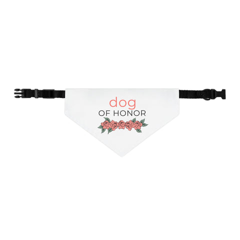 Dog of Honor Bandana Wedding Day Outfit