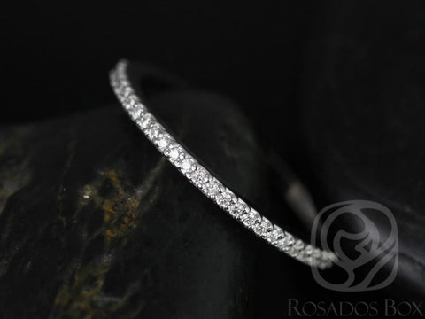 Blake 10x8mm 14kt Solid Rose Gold Oval Morganite Diamonds Thin Cathedral Solitaire Bridal Set - Rosados Box