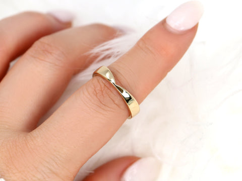 Ready to Ship Cerys 4mm 14kt YELLOW Gold Chevron Cigar Band,Unique Cigar Ring,Chevron Band,Nesting Ring,Cut Out Ring,Cigar Band,Wedding Ring