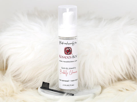 Bubbly Foaming Jewelry Cleaner,Biodegradable Jewelry Cleaner,Non Toxic Jewelry Cleaning,Gold Cleaner,Travel Size Jewelry Cleaner