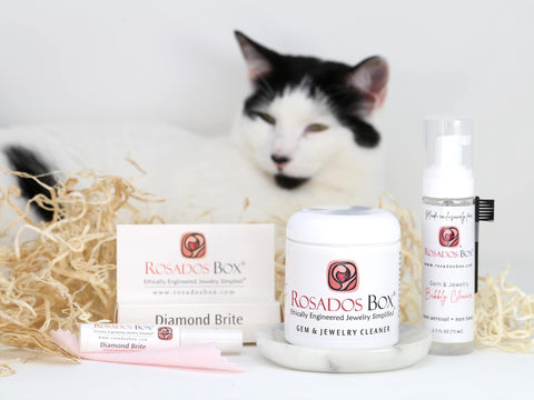 Sparkle Spa Set,Jewelry Cleaner,Biodegradable Jewelry Cleaner,Non Toxic Jewelry Cleaning,Gold Cleaner,Travel Size Jewelry Cleaner