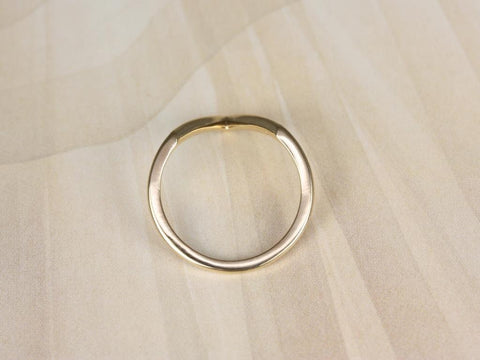 PLAIN Femme 14kt Gold Dainty Chevron Flair Stackable Ring,V Ring,Minimalist Ring,Gold Ring,Gift For Her,Nesting Ring
