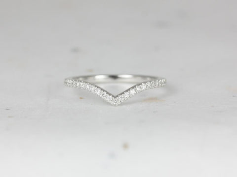 Chevy 14kt Dainty Pave Diamond V Ring,Minimalist Stacking Ring,Chevron Ring,Unique Diamond Ring,Wedding Ring,Gift For Her,Birthday Gift