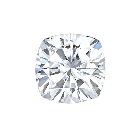 UPGRADE to 6mm Forever One DEF Cushion Moissanite