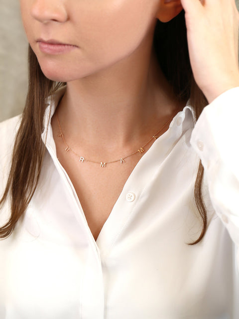 FURMAMA 14kt Solid Rose Gold Necklace,Fur Mom Gift,Gifts For Mom,Fur Momma Gift,Pet Parent Gift,Pet Parent Necklace,Dainty Gold Necklace - Rosados Box