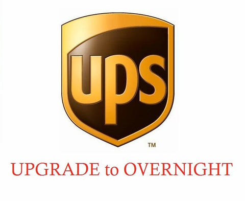 UPGRADE to OVERNIGHT Shipping (Option for USA Only)