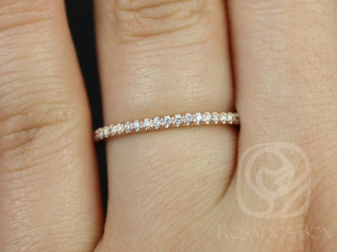 14kt Matching Band to Kimberly/Catalina Diamond ALMOST Eternity Ring